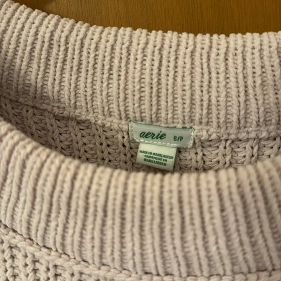 Aerie Chenille Slouchy Sweater - Picture 2 of 6